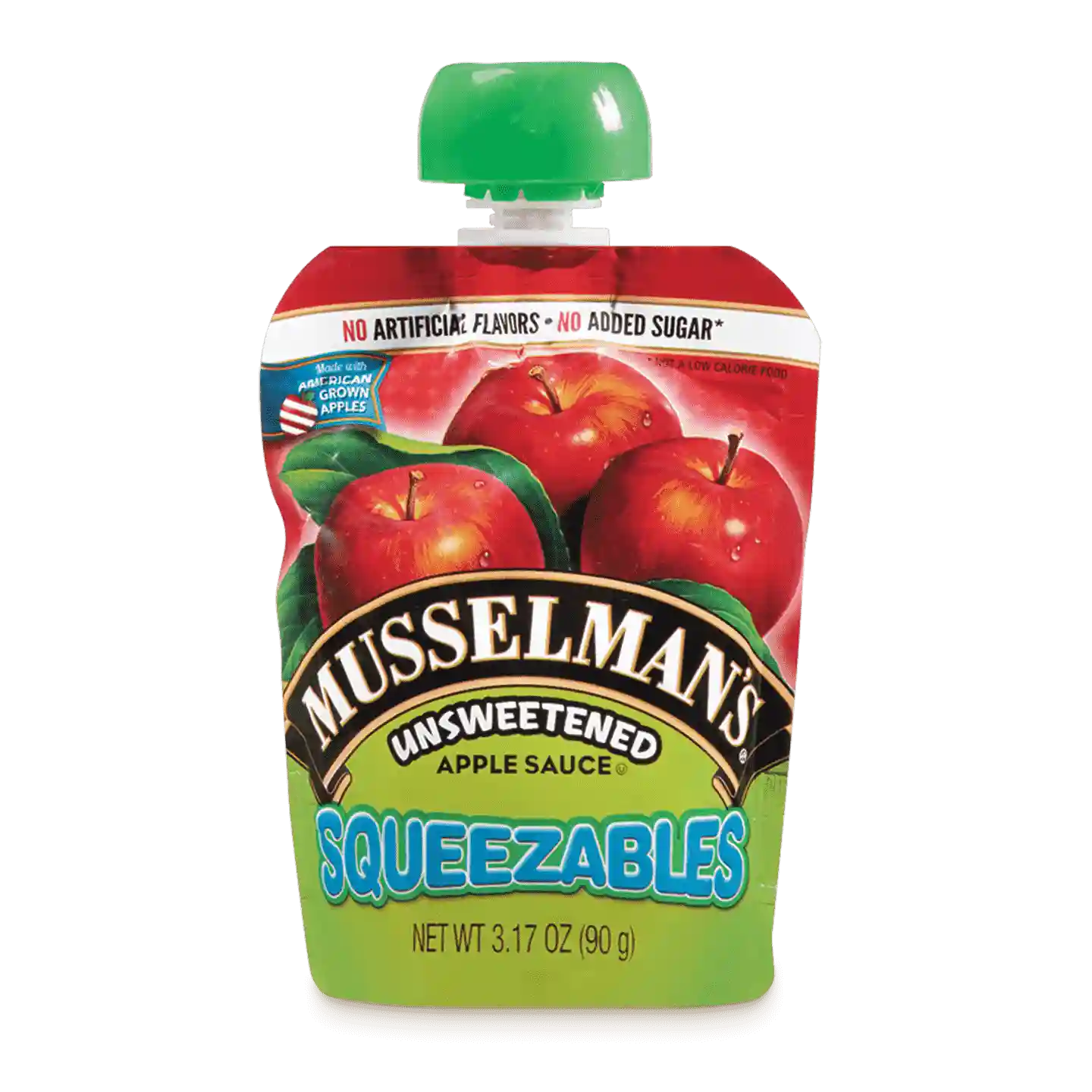 Musselman's unsweetened applesauce squeezable